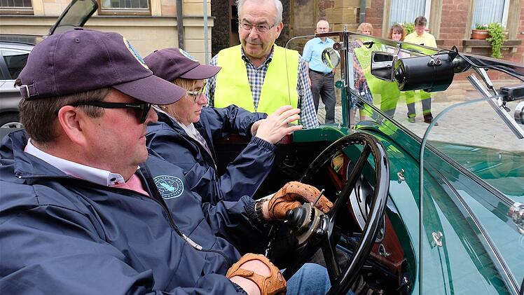 Oldtimer-Rallye in Hammelburg Foto: Gerd Schaar