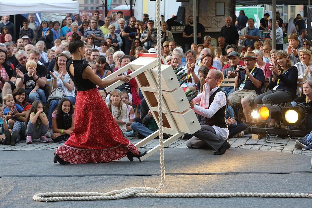 Einrücke vom Artistik-Festival ZirkArt in Forchheim