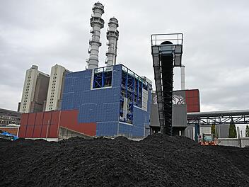 Kohlelager im Kraftwerk