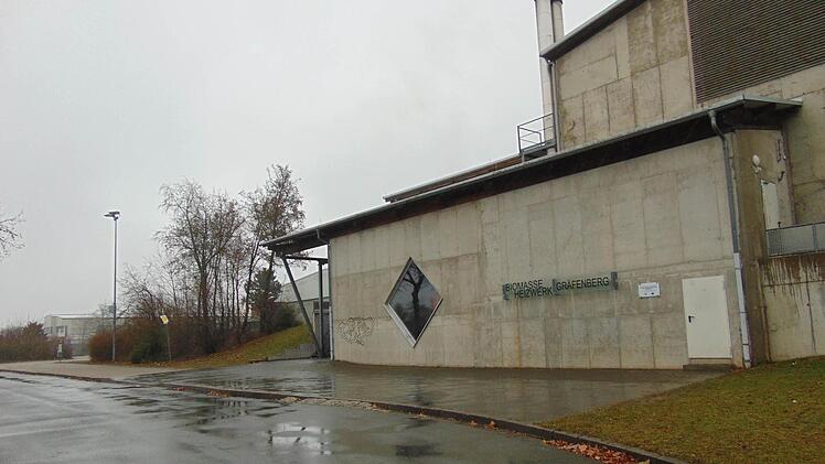 Das Hackschnitzelwerk in Gräfenberg Foto: Petra Malbrich