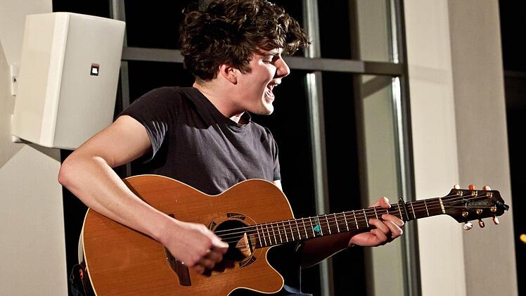 Julian Pollina gastierte erstmals in CoburgFoto: Jochen Berger