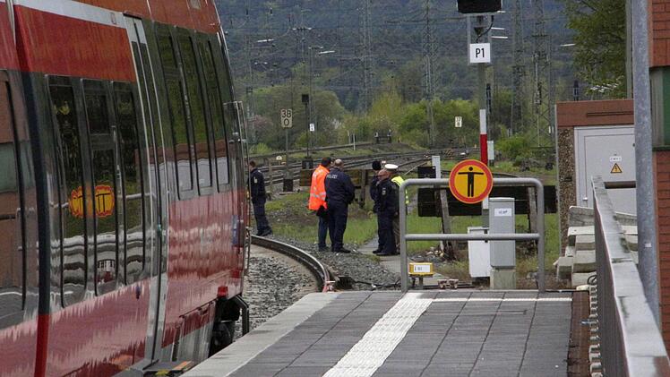 Unfall am Bahnhof Forchheim am 28.4.2015 Foto: Josef Hofbauer