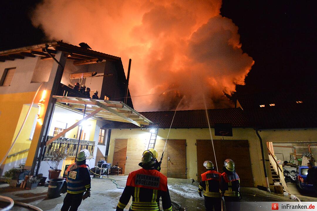 Scheunenbrand in Melkendorf II