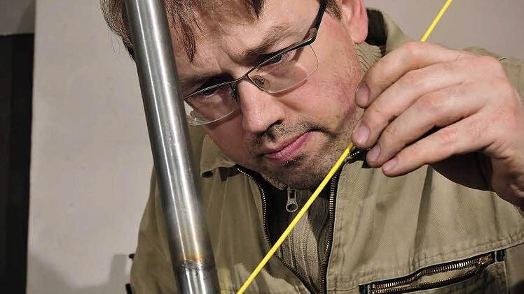 Ulrich Vogel spart sich einen eigenen Firmenwagen. Foto: Ben Wiesenfarth