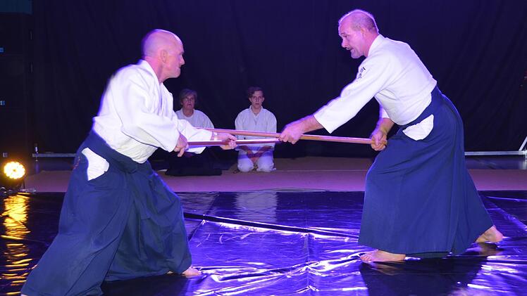 Vorführung der Aikidos des TSV Bad Kissingen Foto: Peter Rauch