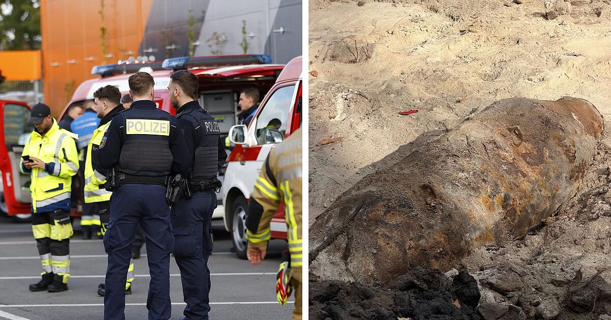 Nürnberg: Bombe entschärft – weitere Herausforderung steht bevor