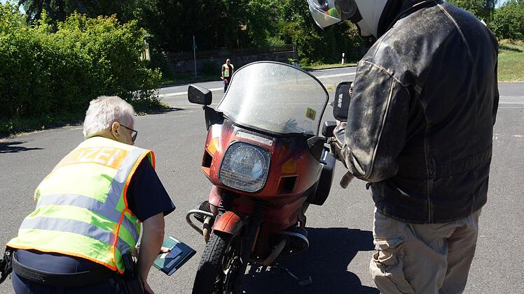 Motorrad-KontrollaktionFoto: Arkadius Guzy