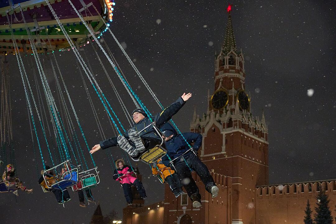 Neujahrsvorbereitung in Russland