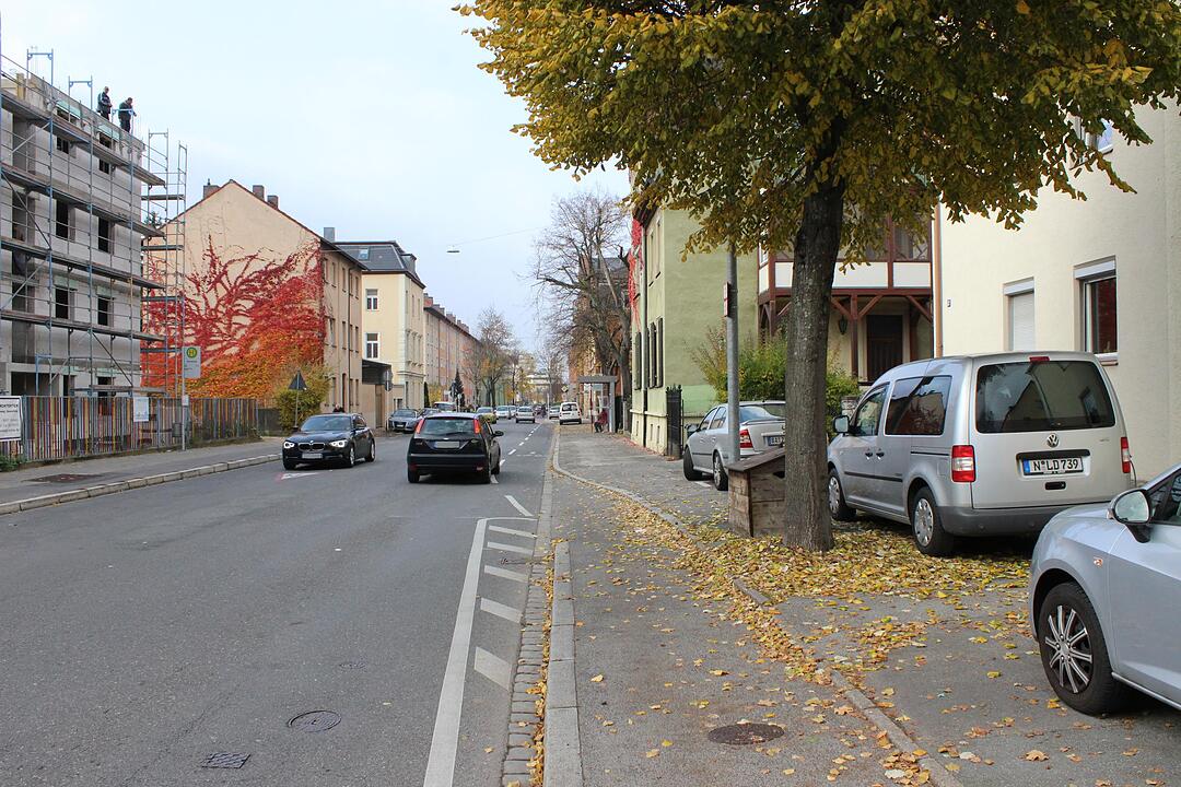 30.10.2015 Bamberg - Pödeldorfer Straße stadteinwärts