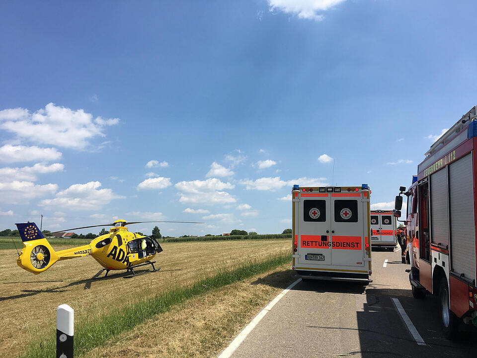 Tödlicher Motorradunfall bei Pappenheim