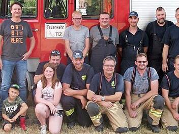 Nach der &Uuml;berpr&uuml;fung des L&ouml;schwasserbeh&auml;lters Foto: privat