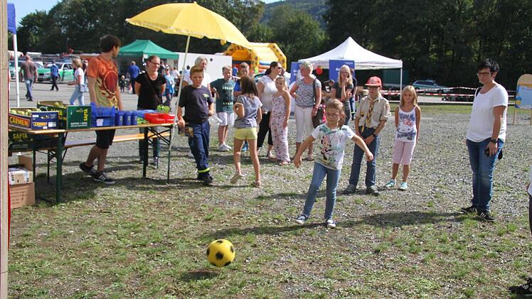 Gut in Schuss musste man bei dieser Übung sein. Foto: Sonja Adam