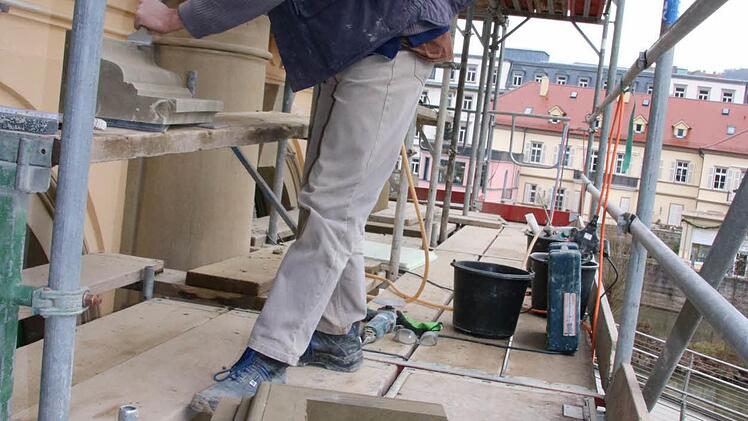 Eindrücke von der Baustelle Luitpoldbad. Foto: Ralf Ruppert