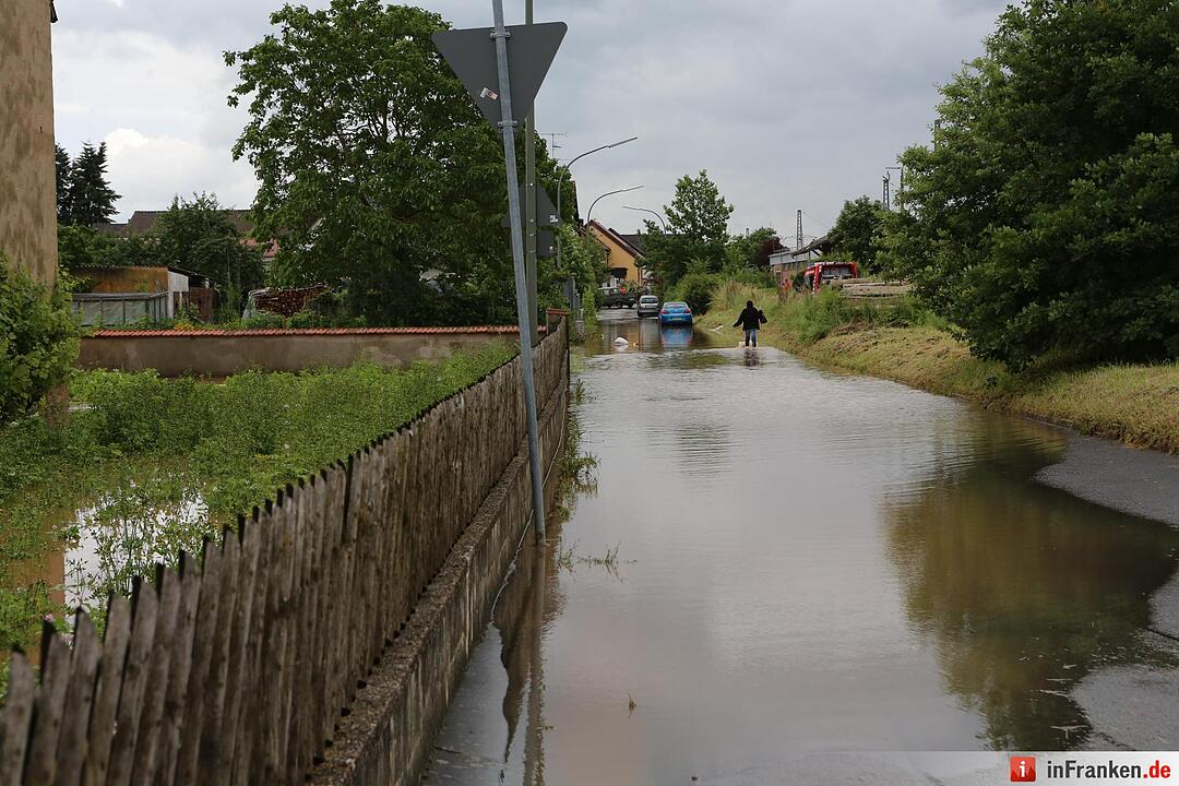 Hochwasser Landkreis Bamberg III - Oberhaid