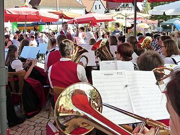 Auch für Musik war gesorgt.  Foto: Pauline Lindner