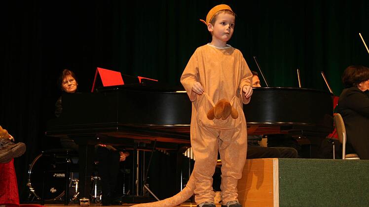 Putzig: Die Kängurus, selbst schon nicht besonders groß, hatten kleine Kängurus im Beutel.