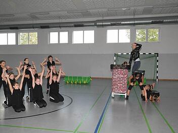 Der Garde-Nachwuchs beim Training