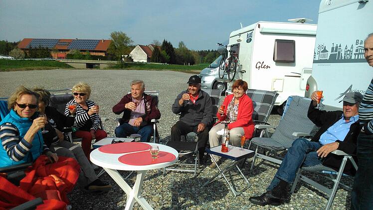 Mit dem Wohnmobil unterwegs  Foto: Deppisch