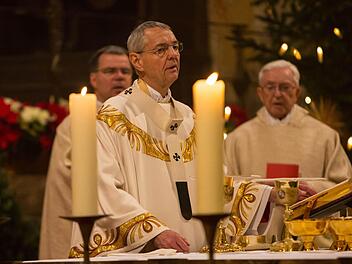 Erzbischof Ludwig Schick: "Unsere Liebe und unser Friede in den Familien sind ein wichtiger Beitrag, um auch die großen Weltprobleme zu lösen." Foto: Matthias Hoch