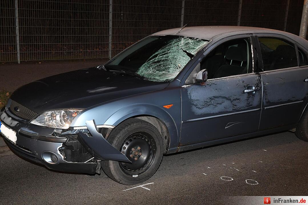 Fußgänger in Bamberg von Auto erfasst