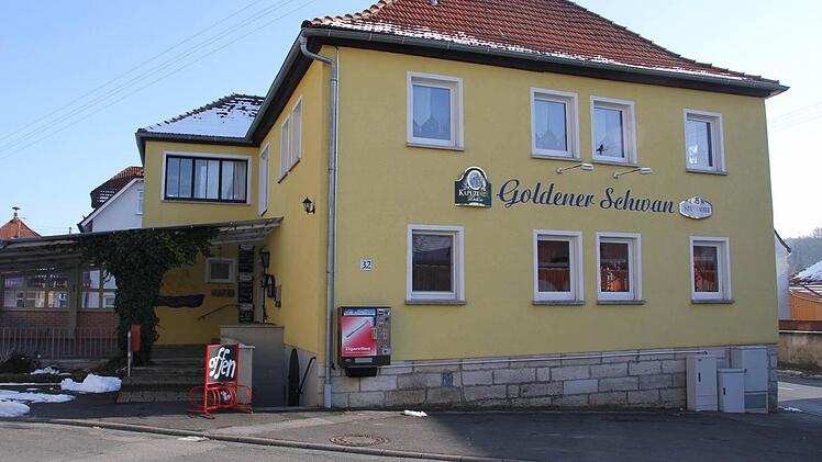 Der "Goldene Schwan" in Ermershausen.