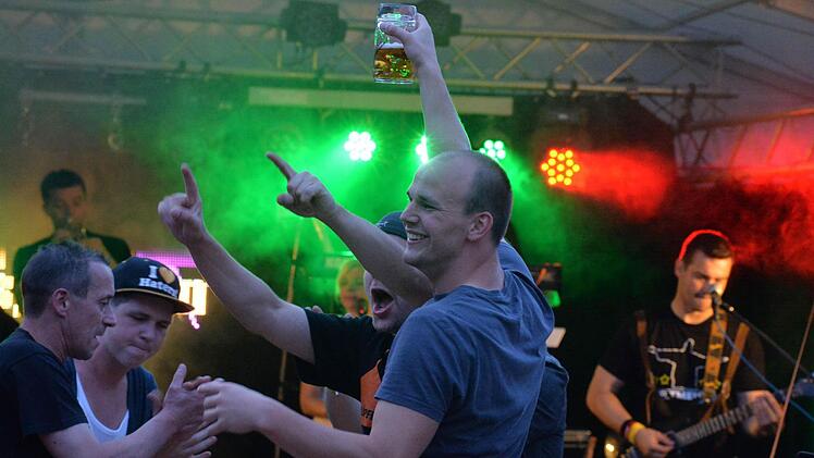 Auch bei den Werntal Spatzen herrschte beste Stimmung-