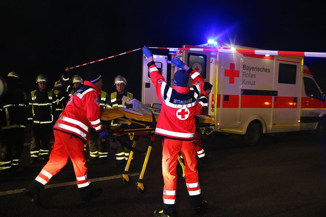 Nebel-Unfall auf A7