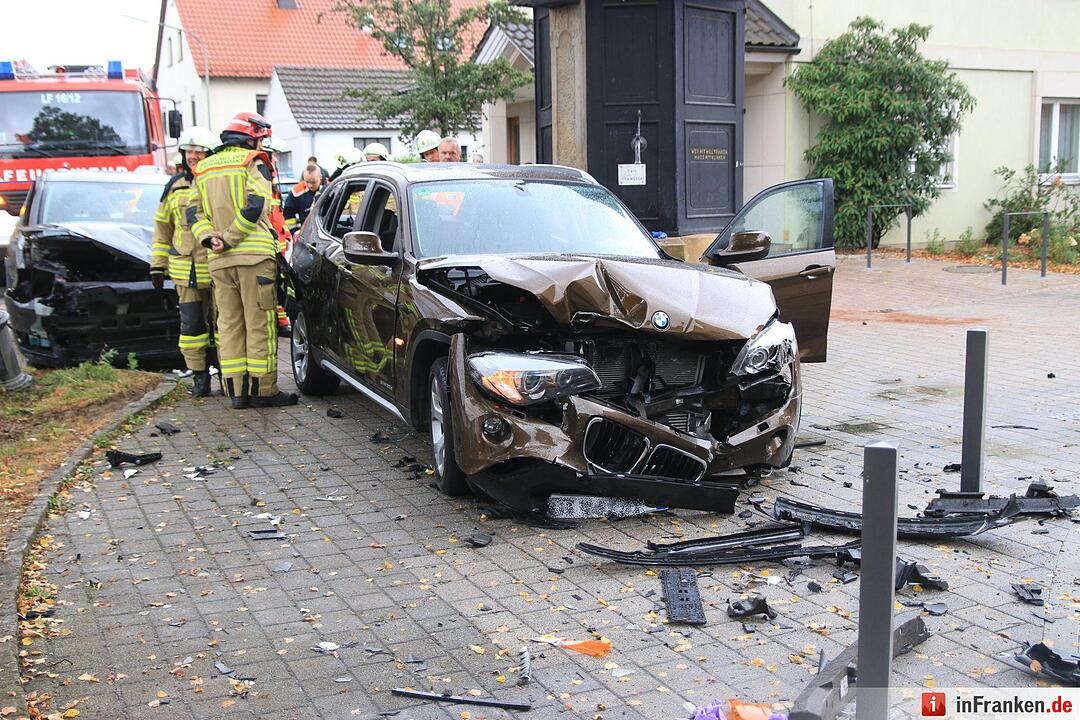 Schwerer Unfall in Michelau