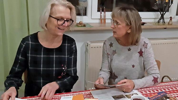 Angela Hebendanz und Karin Gumbmann (von links) haben die Guttempler-Gemeinschaft "Friesener Warte" gegründet.