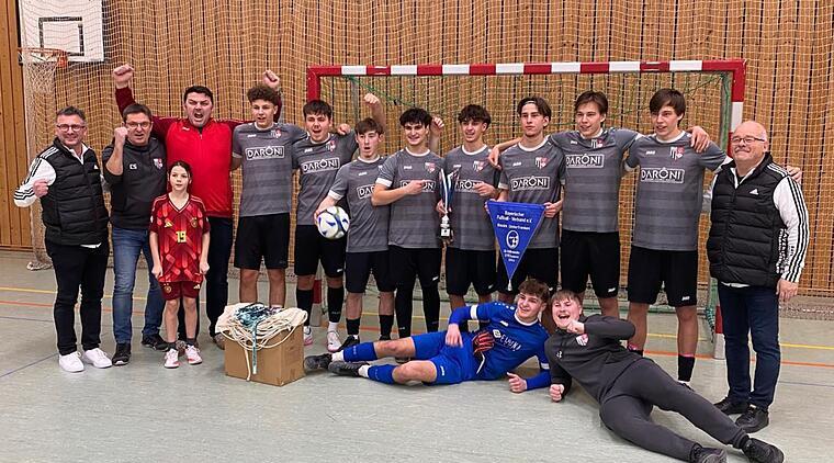 "Jungs waren on fire": Dreiberg Kickers holen Bezirkstitel