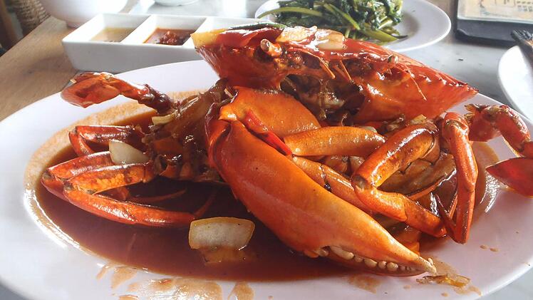 Krabbe süß-sauer: Schmeckt super!