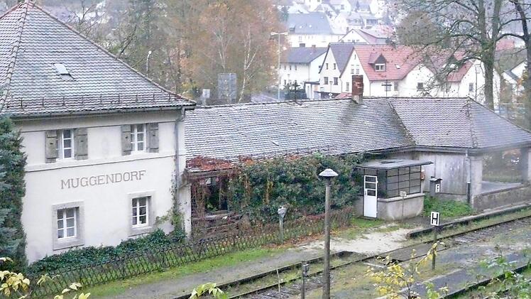 Der Bahnhof Muggendorf Foto: hl