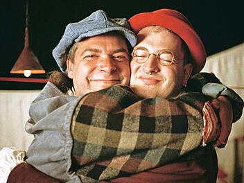Nando und Benjamin Seeberger als Flip und Flop.