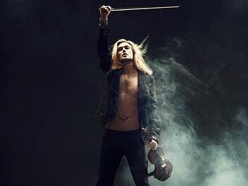 David Garrett kommt am 19. Juni nach Forchheim.  Foto: pr