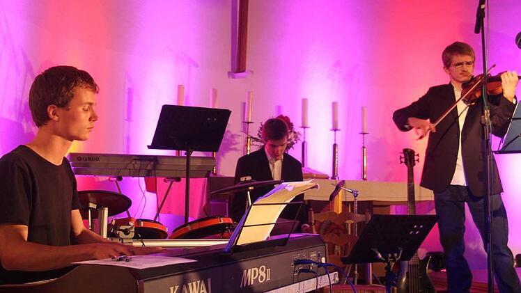 Die Band "Praystation" sorgte für gute Stimmung . Foto: Sonja Adam