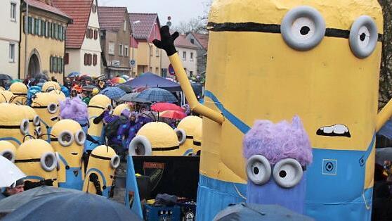Damit es auch 2020 in Poppenlauer einen Faschingszug gibt, wurde jetzt vom Vereinsring ein Sicherheitskonzept erstellt. Foto: Archiv/Thomas Malz