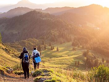 Der alpine Süden Deutschlands zählt zu den beliebtesten Wander-Regionen Deutschlands. Nur im Harz werden häufiger Wander-Übernachtungen gebucht.