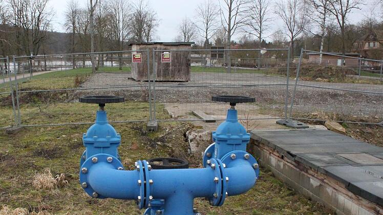 Zurzeit noch Tristesse pur: Das Gelände rund um den Runden Brunnen in Bad Kissingen. Foto: Thomas Mäuser