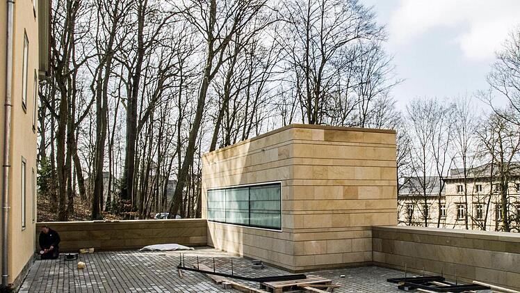 Blick auf den Neubau der Kapellle von St. Augustin kurz vor der offiziellen Einweihung.Foto. Jochen Berger