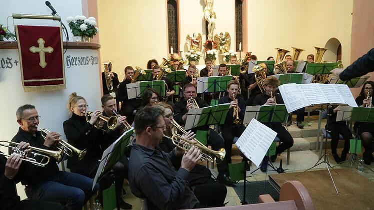 Der Posaunenchor Wannbach hatte sich intensiv auf sein Konzert vorbereitet. Foto: Franz Galster