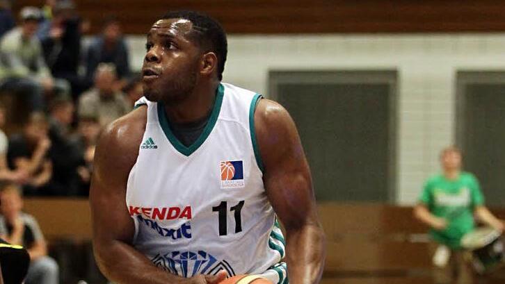 Seine ersten Schritte in Europa machte Marcos Knight von 2013 bis 2015 beim FC Baunach (Bild)  in der 3. und 2. Liga ProA. Bei Ludwigsburg ist er einer der Leistungsträger im Team. Foto: Archiv/sportpress