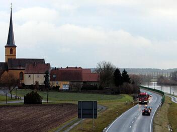 Ungefähr an dieser Stelle sollte nach dem Wunsch der Gerlachshäuser eine Fußgängerbrücke sein.  Foto: Peter Pfannes