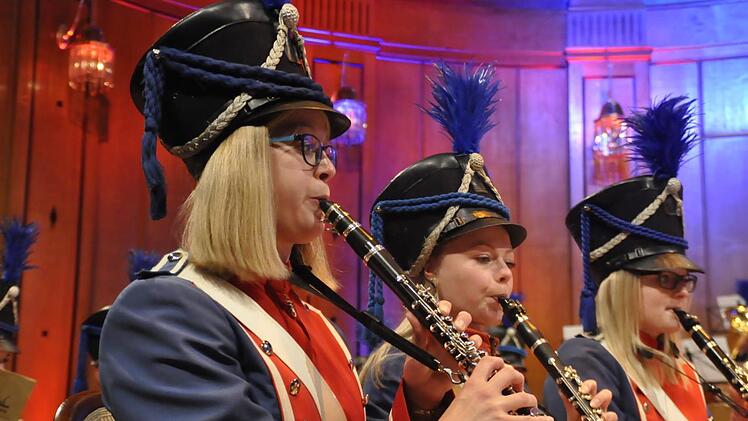 Konzertante Musik, die einen als Zuhörer im Herzen berührt - so kennt man die Musiker des Jugendmusikkorps beim Elternkonzert. Foto: Peter Klopf