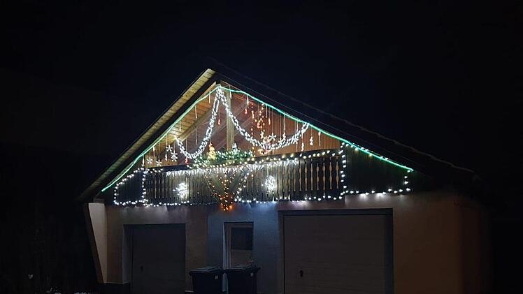 Mit viel Liebe hat Familie B&uuml;ttner ihren Balkon in Friedersdorf dekoriert.