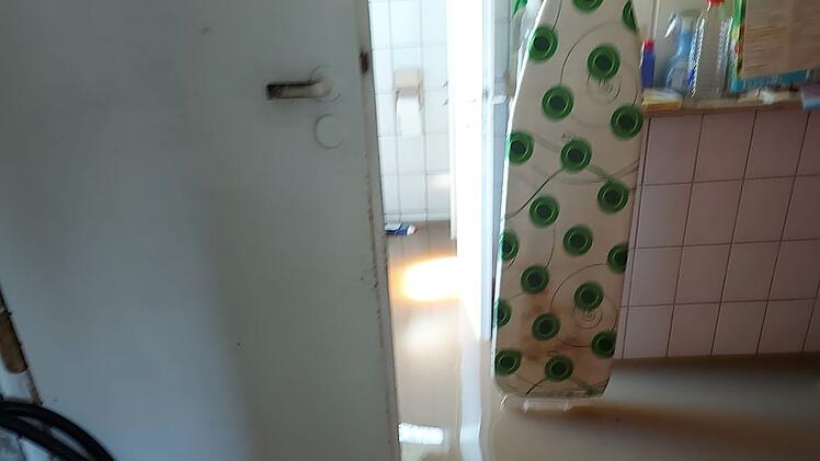 Unwetter in Adelsdorf: Altes Wohnhaus geflutet