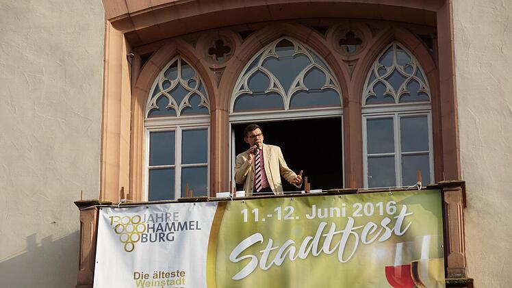 Flashmob auf dem Hammelburger MarktplatzFoto: Arkadius Guzy