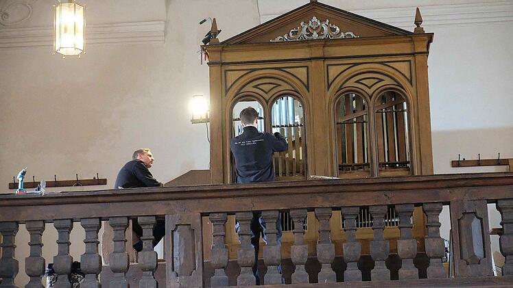Die Denkmalpflege schreibt genau vor, wie die Orgel zu behandeln ist.Gerd Schaar