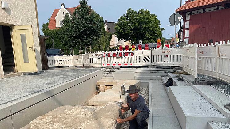 Forchheim: "Arch&auml;ologisches Fenster" nimmt Gestalt an - tiefe Einblicke in Geschichte der Stadt