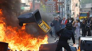 Schulproteste in Frankreich
