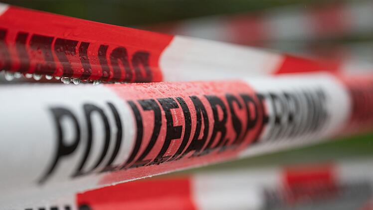 Polizeiabsperrung